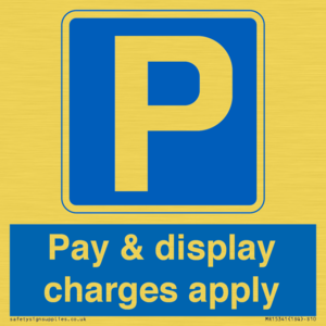 Pay & display charges apply